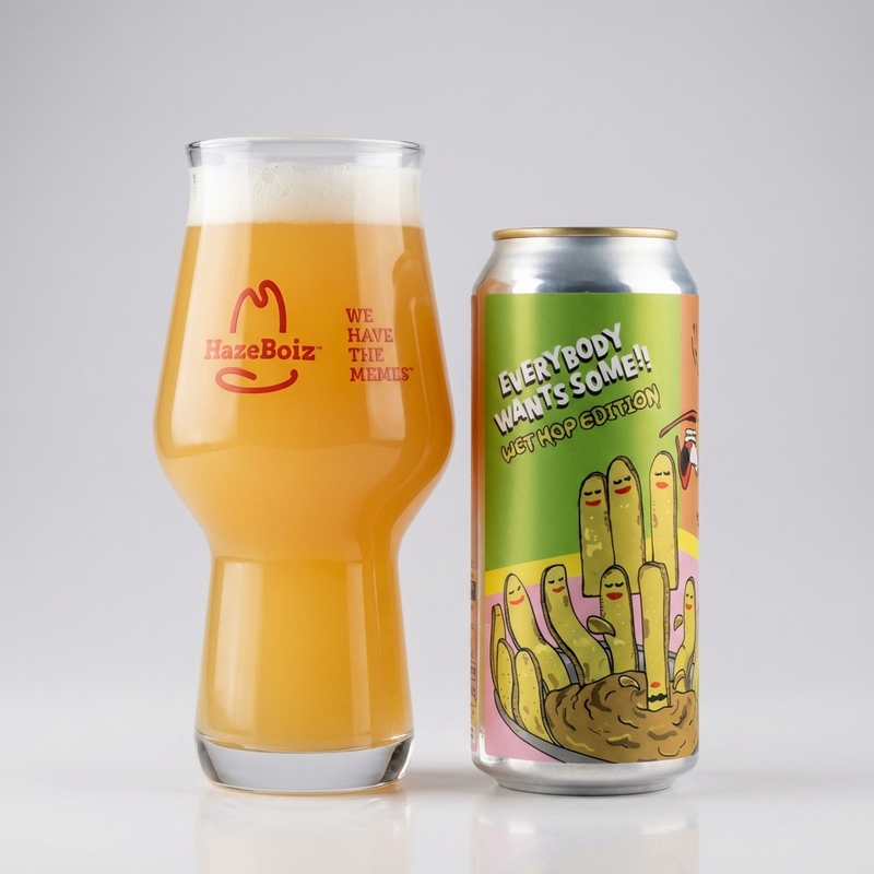 Wet-Hopped Everybody Wants Some!! - Hoof Hearted Brewing IPA - Imperial / Double New England / Hazy 473ml - 2