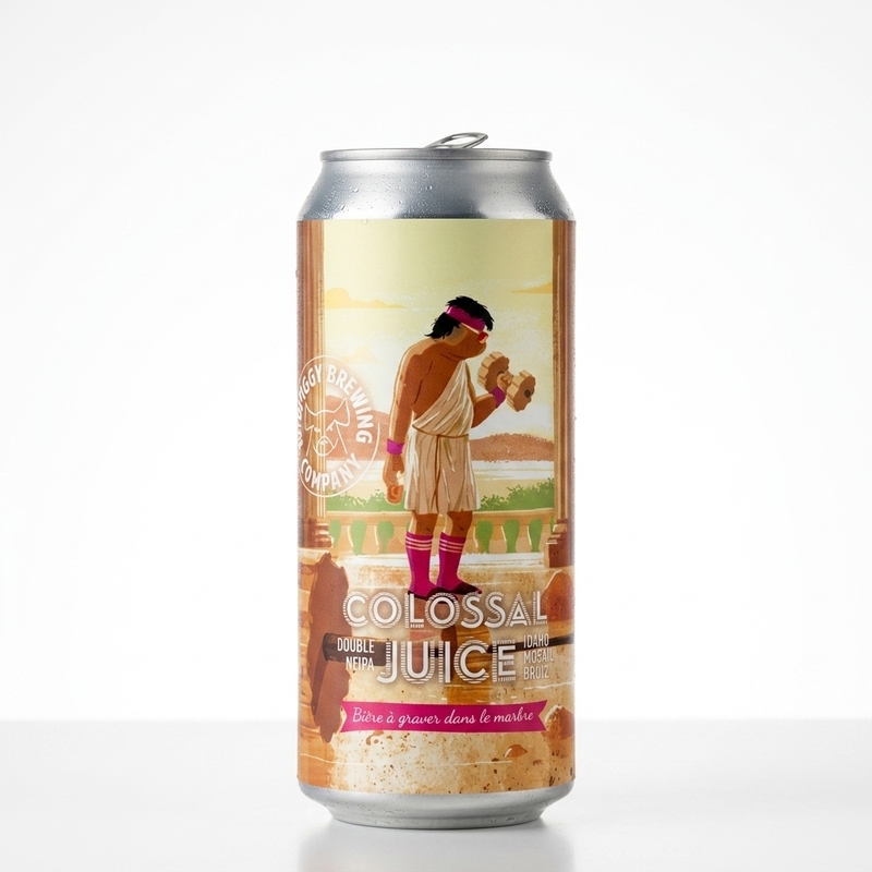 Collosal Juice - The Piggy Brewing Company IPA - Imperial / Double New England / Hazy 440ml - 2