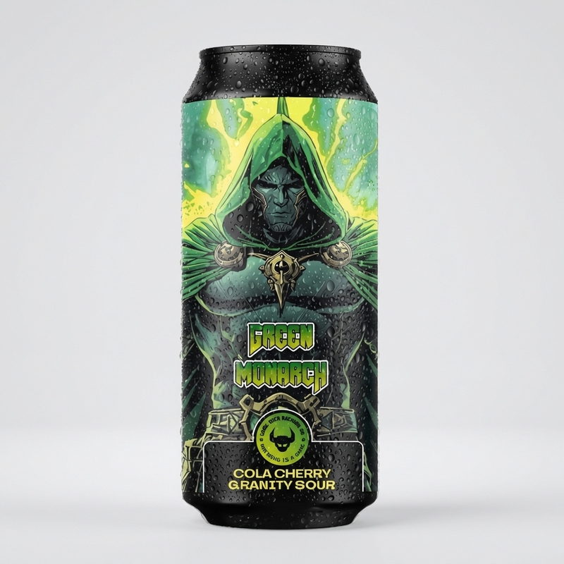 Green Monarch - Game Over Brewing Co. Sour - Fruited 440ml - 1