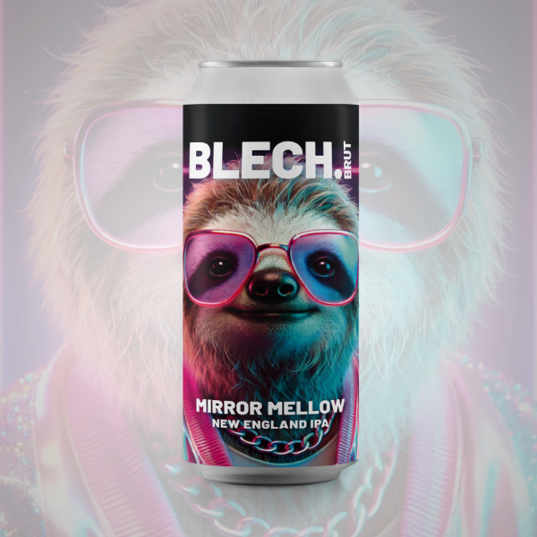 Mirror Mellow - Blech.Brut IPA - New England / Hazy 440ml - 1