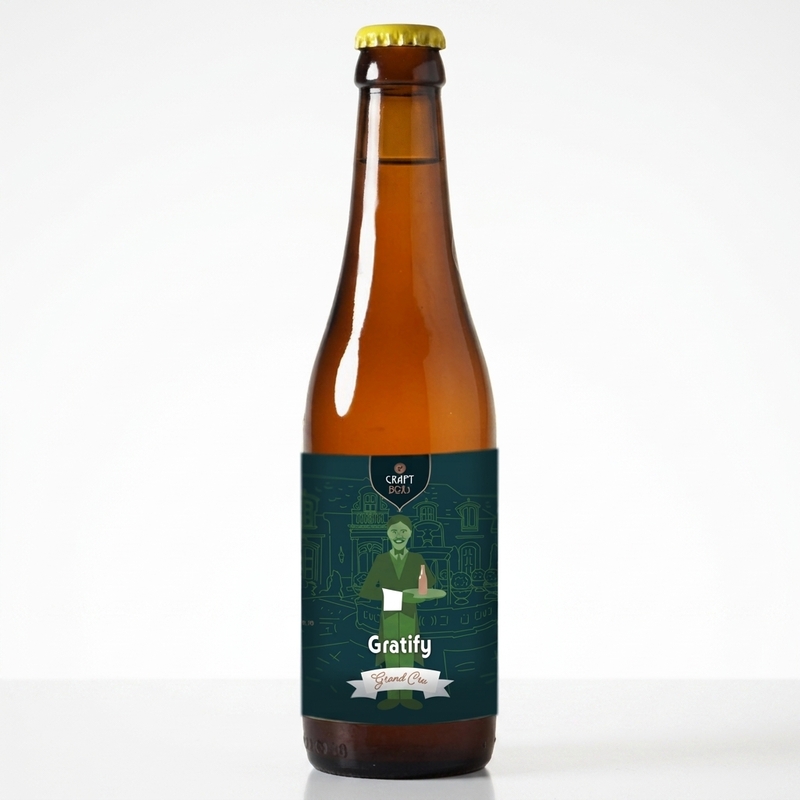 Gratify Grand Cru - CraftBoxs Belgian Strong Golden Ale 330ml - 2