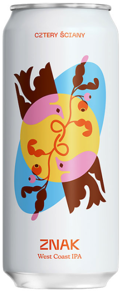 Znak - Browar Cztery Ściany IPA - American 500ml - 1