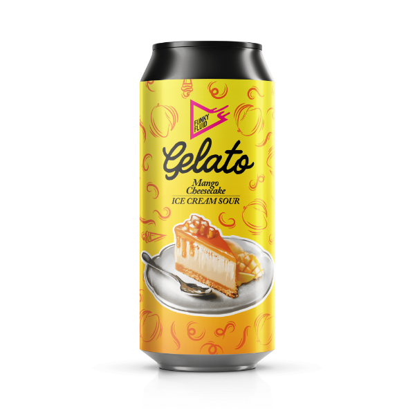 Gelato: Mango Cheesecake