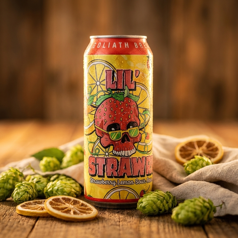 Lil' Strawb - Toppling Goliath Brewing Co. Sour - Fruited 473ml - 2