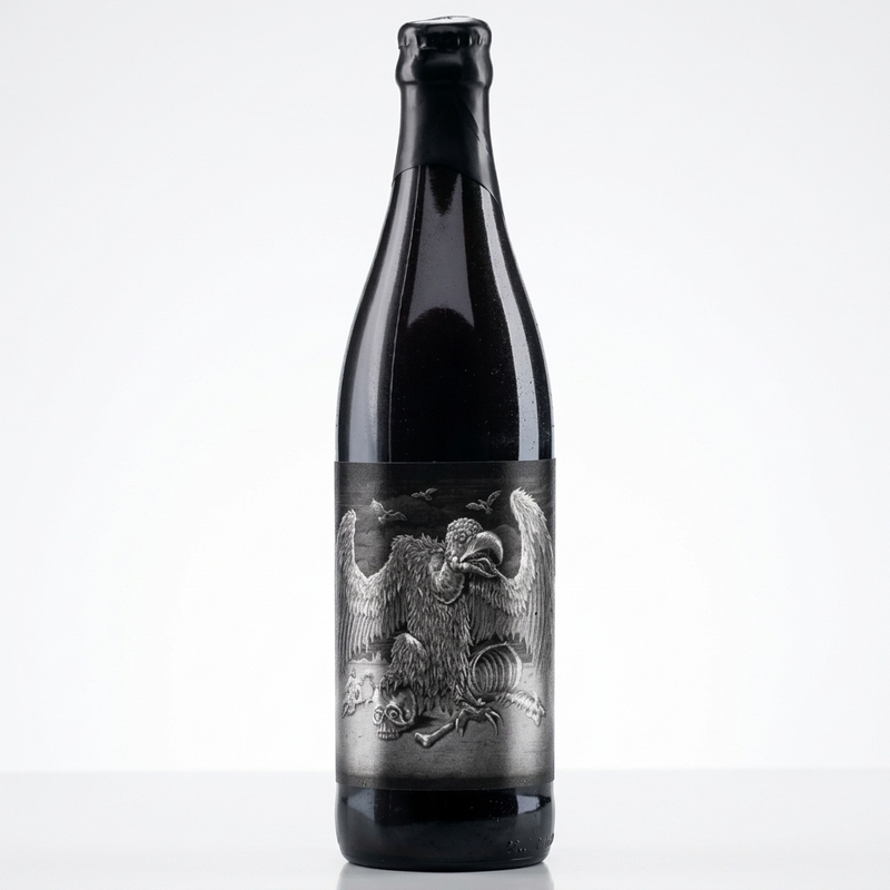 Vulture - Panimoyhtiö Tuju Stout - Imperial / Double 500ml - 2