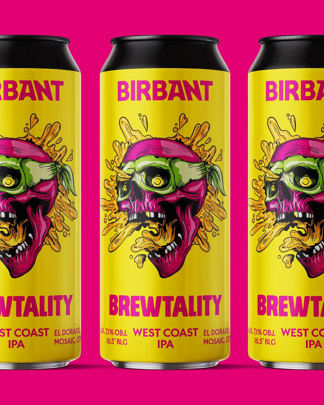 Brewtality - Browar Birbant IPA - American 500ml - 1