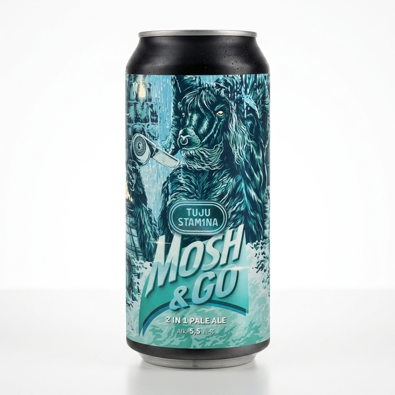 Mosh & Go - Panimoyhtiö Tuju Pale Ale - American 440ml - 2