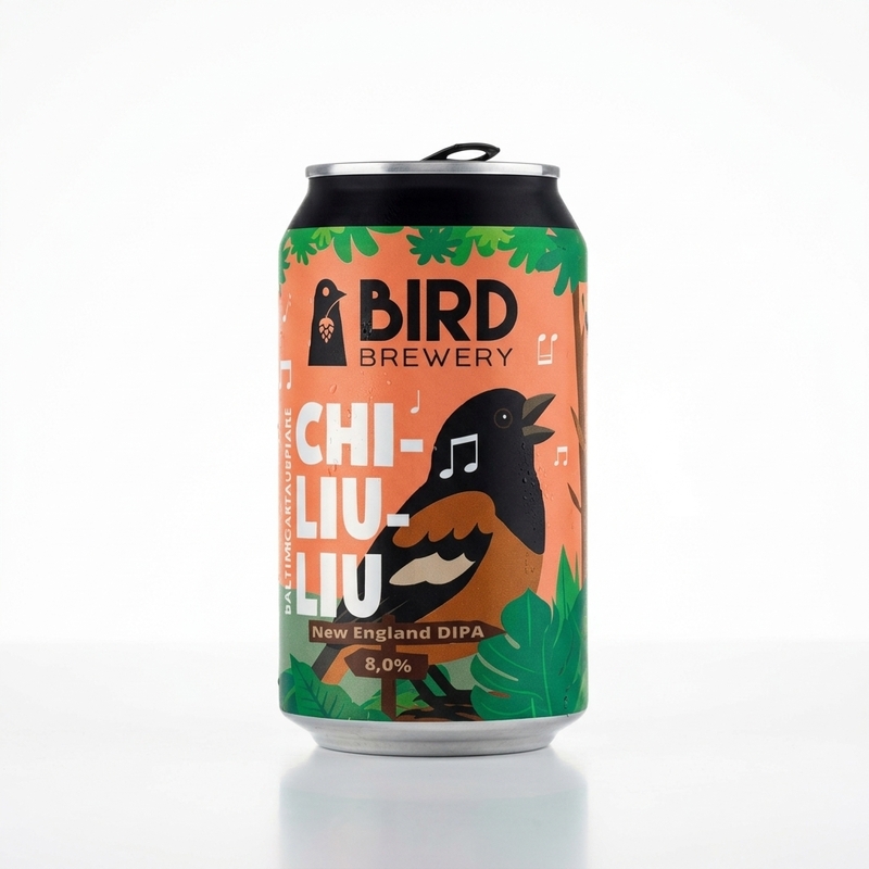 Chi-Liu-Liu - Bird Brewery IPA - Imperial / Double New England / Hazy 330ml - 1