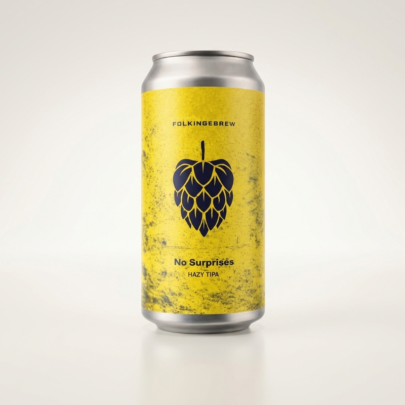 No Surprises - Folkingebrew IPA - Triple New England / Hazy 440ml - 1