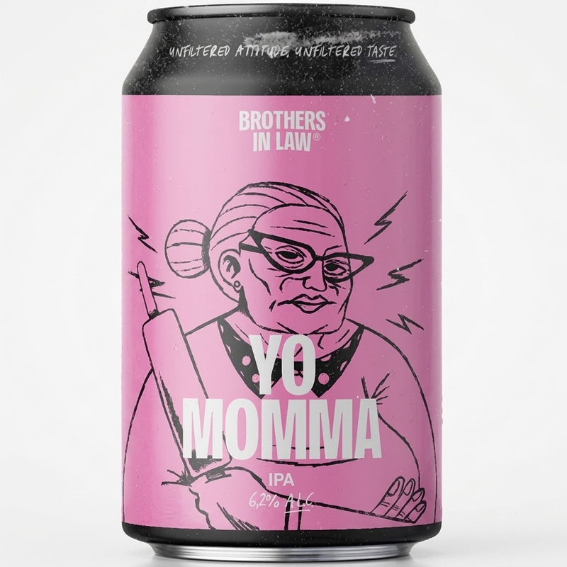 Yo Momma - Brothers In Law Brewing IPA - American 330ml - 2