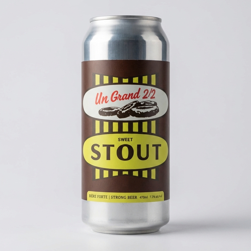 Un Grand 2/2 - Brasserie Sir John Brewing Co. Stout - Milk / Sweet 473ml - 2
