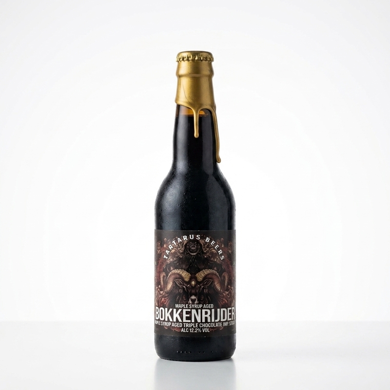 Maple Syrup Barrel Aged: Bokkenrijder - Tartarus Beers Stout - Imperial / Double 375ml - 2