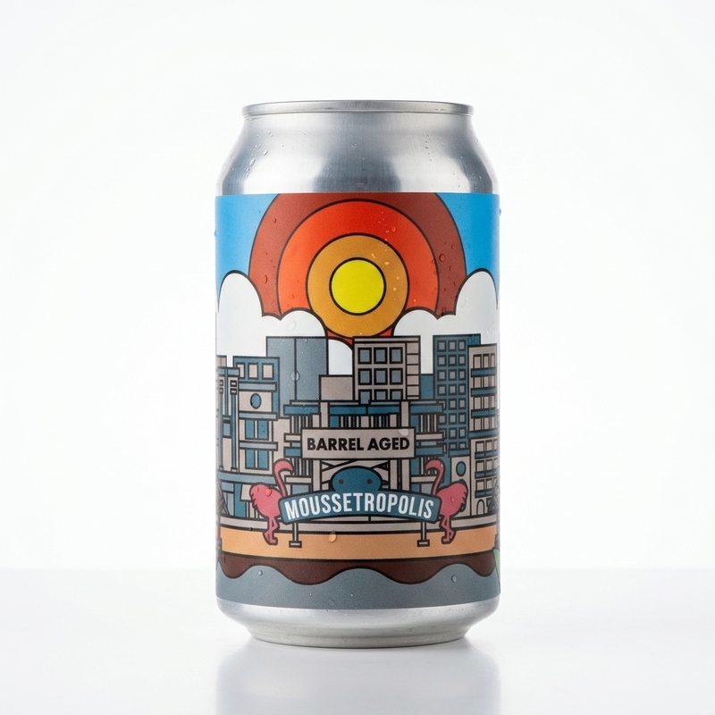 Bourbon Barrel Aged Moussetropolis - Imprint Beer Co. Stout - Imperial / Double Pastry 355ml - 2