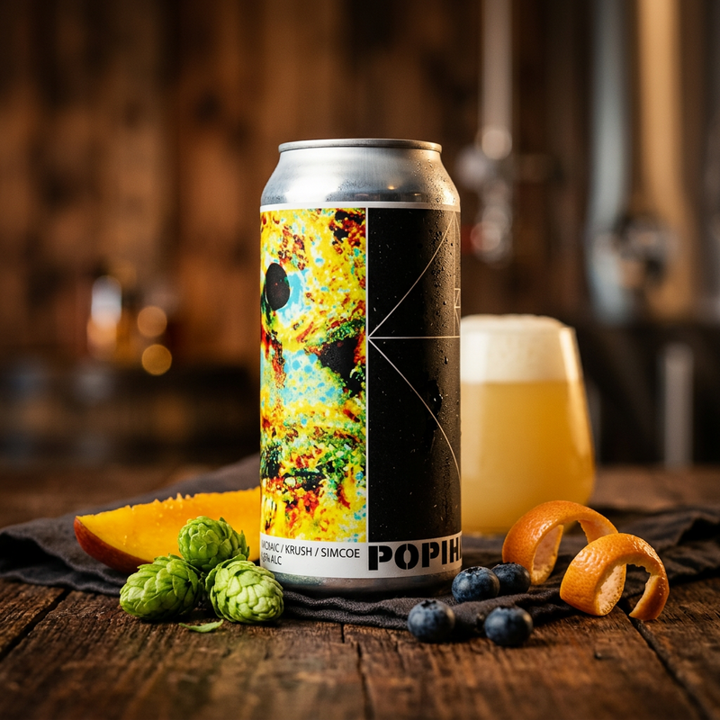 NEIPA DDH – Mosaic / Krush / Simcoe - Popihn IPA - New England / Hazy 440ml - 2