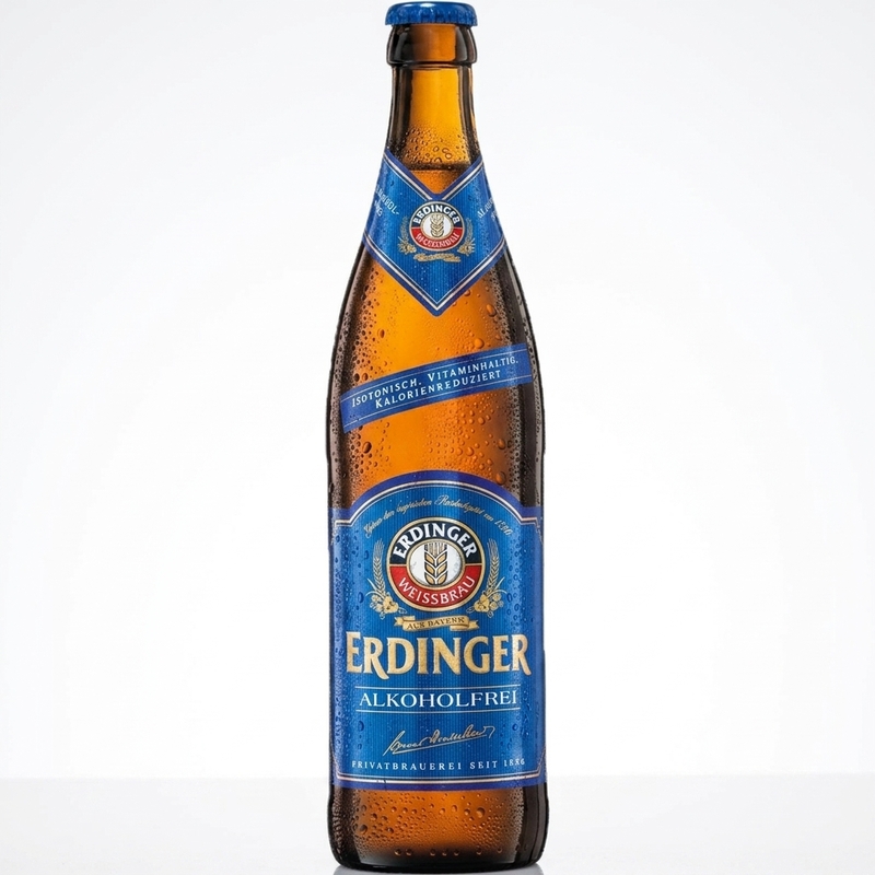 Erdinger Alkoholfrei - Erdinger Weissbräu Non-Alcoholic Beer - Wheat Beer 330ml - 2