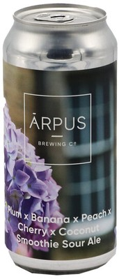 Plum x Banana x Peach x Cherry x Coconut Smoothie Sour Ale - Ārpus Brewing Co. Sour - Smoothie / Pastry 440ml - 1