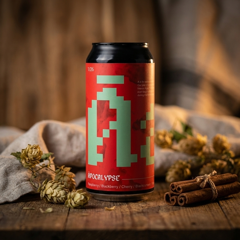 Āpocalypse (Ārpus Collab) - Neon Raptor Brewing Co. Sour - Smoothie / Pastry 440ml - 2