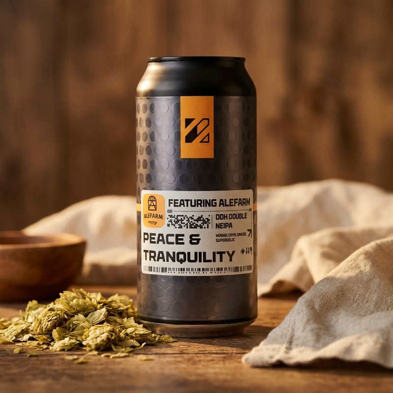Peace & Tranquility - Prizm Brewing Co. IPA - Imperial / Double New England / Hazy 440ml - 2