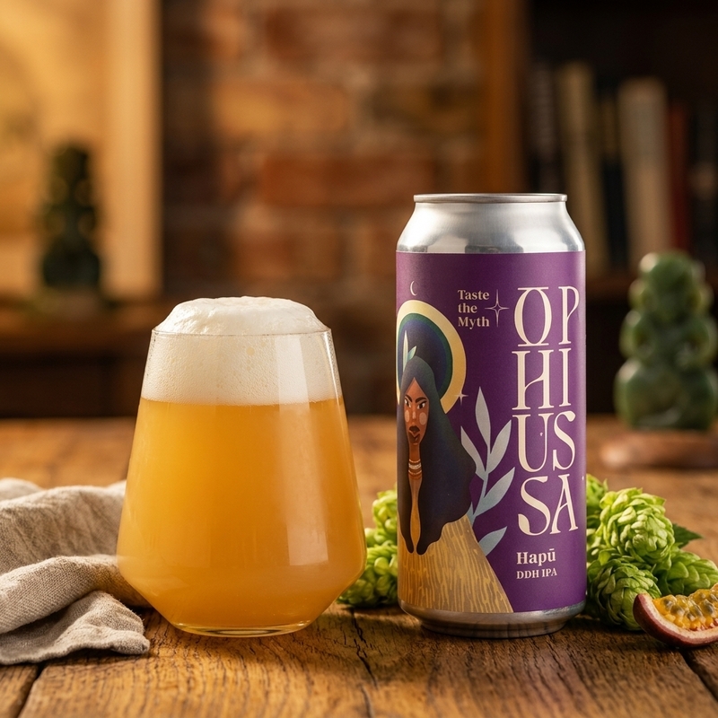 Hapù - Ophiussa Brewing Co. IPA - New England / Hazy 440ml - 2