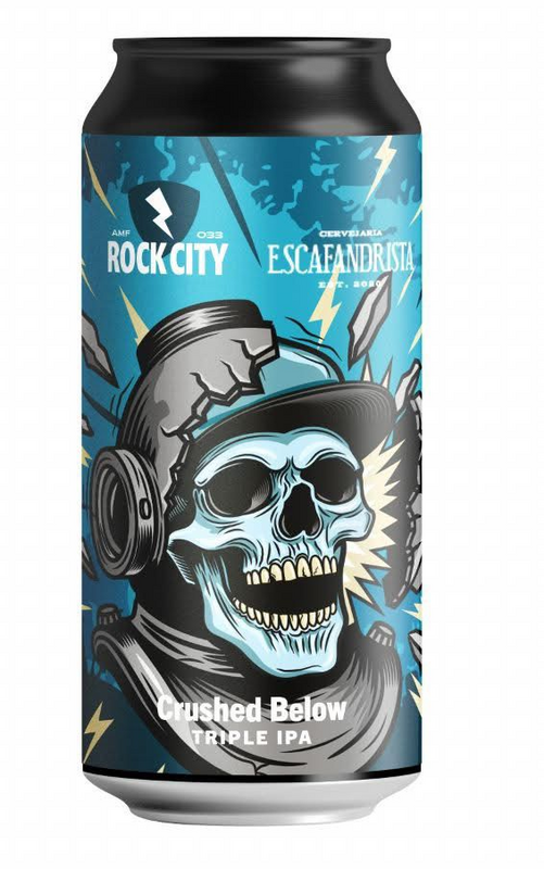 Crushed Below - Rock City Brewing IPA - Triple New England / Hazy 440ml - 1