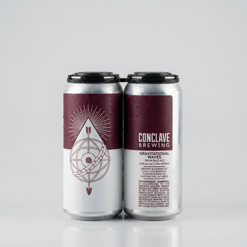Gravitational Waves - Conclave Brewing IPA - New England / Hazy 473ml - 1