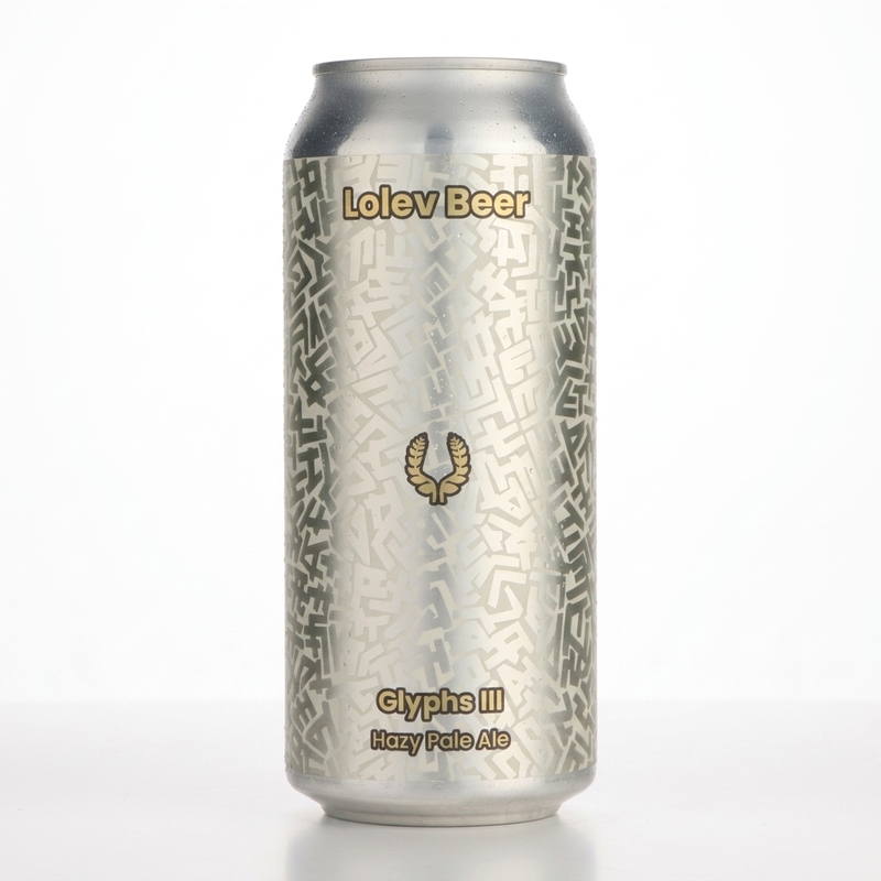 Glyphs III - Lolev Beer Pale Ale - New England / Hazy 473ml - 2