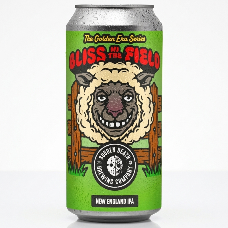 Bliss In The Field - Sudden Death Brewing Co. IPA - New England / Hazy 440ml - 2