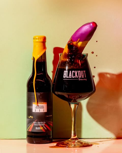Emotion Sickness : Bourbon BA - Blackout Brewing Stout - Imperial / Double Pastry 330ml - 1