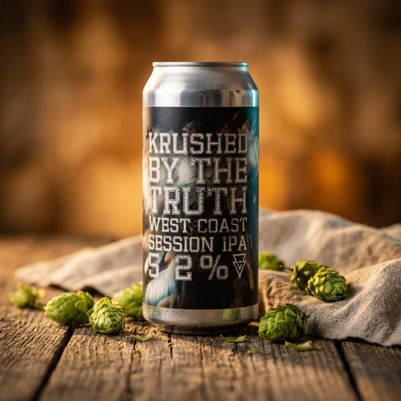 Krushed By The Truth - Azvex Brewing Company IPA - American 440ml - 2