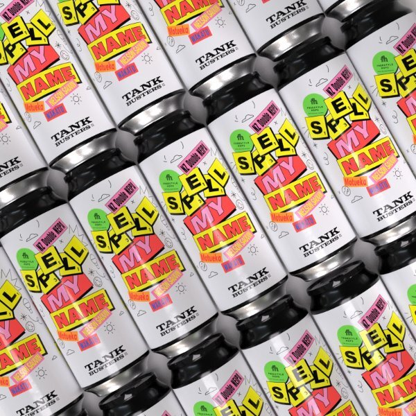 Spell My Name - TankBusters.Co IPA - Imperial / Double New England / Hazy 500ml - 1