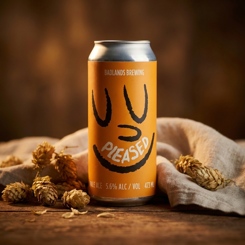 Pleased - Badlands Pale Ale - American 473ml - 2