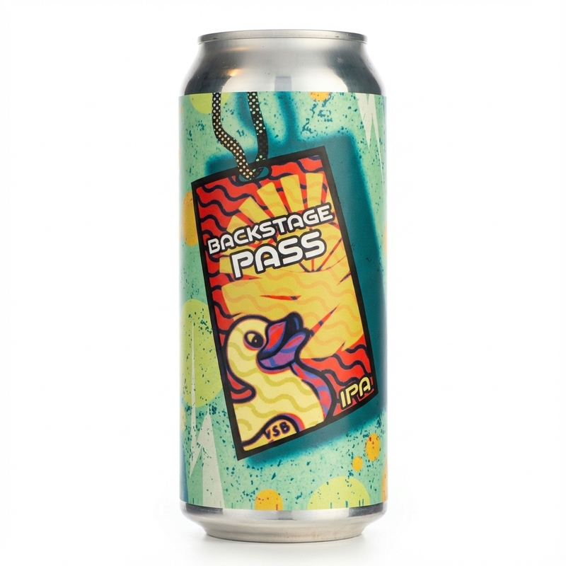 Backstage Pass - Vitamin Sea Brewing IPA - New England / Hazy 473ml - 1