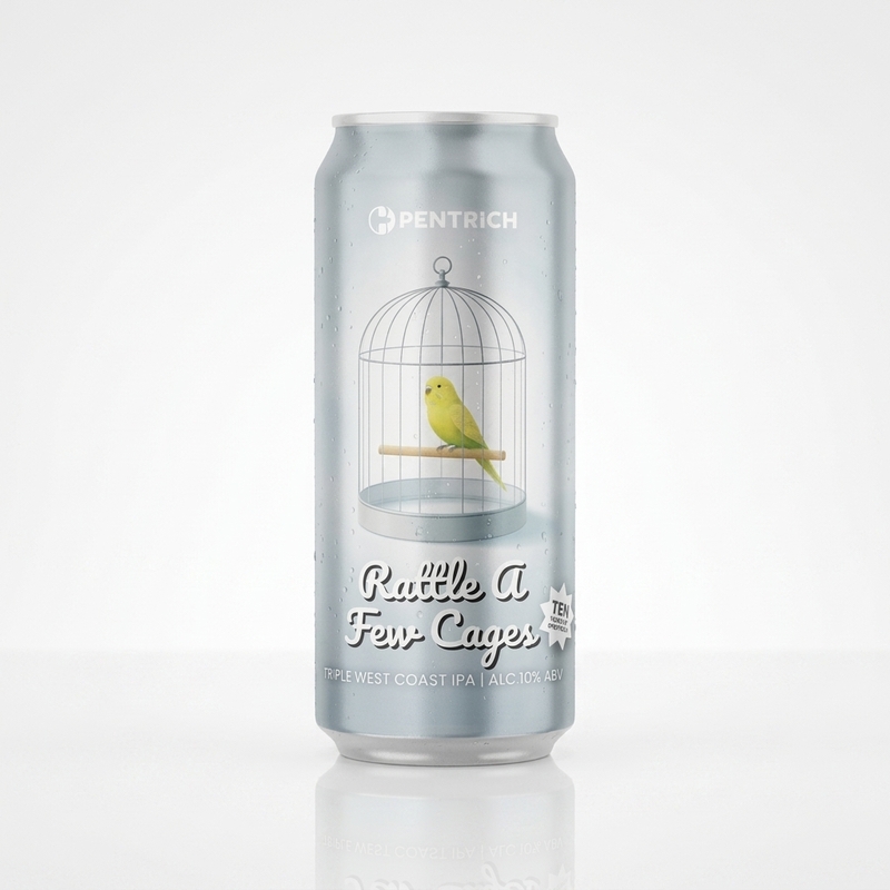 Rattle a Few Cages - Pentrich Brewing Co. IPA - Triple 440ml - 2