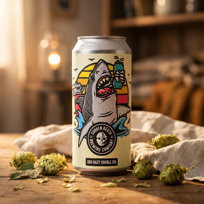 My First and Last Dip - Sudden Death Brewing Co. IPA - Imperial / Double 440ml - 1