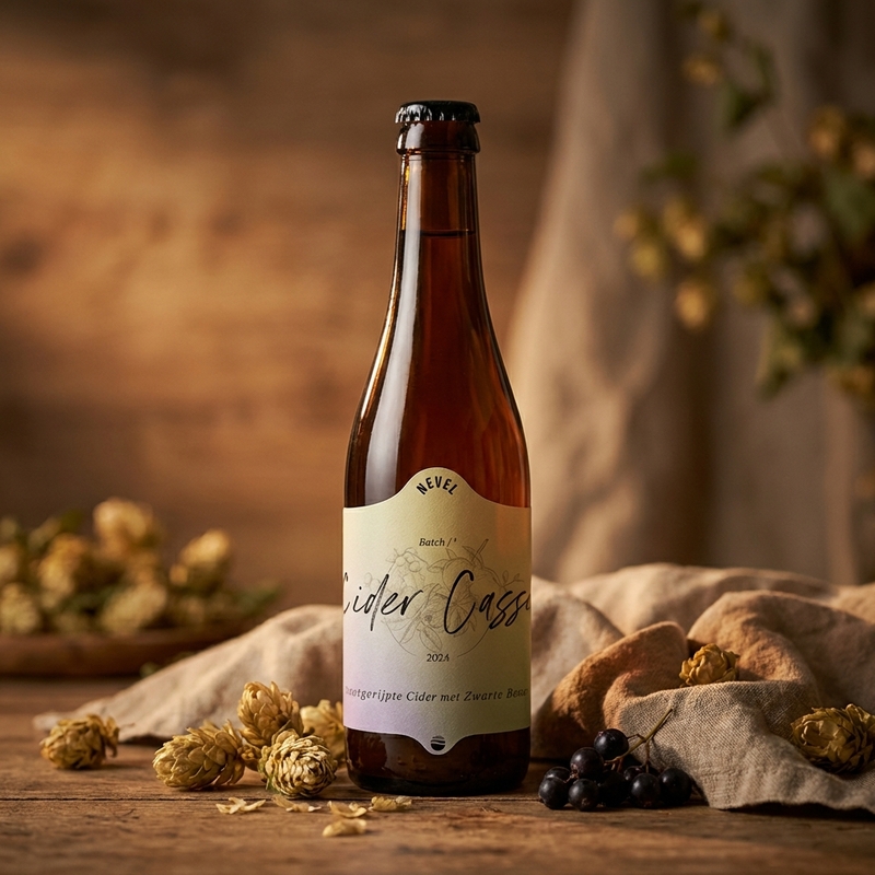 Cider Cassis - Nevel Cider - Other Fruit 750ml - 1