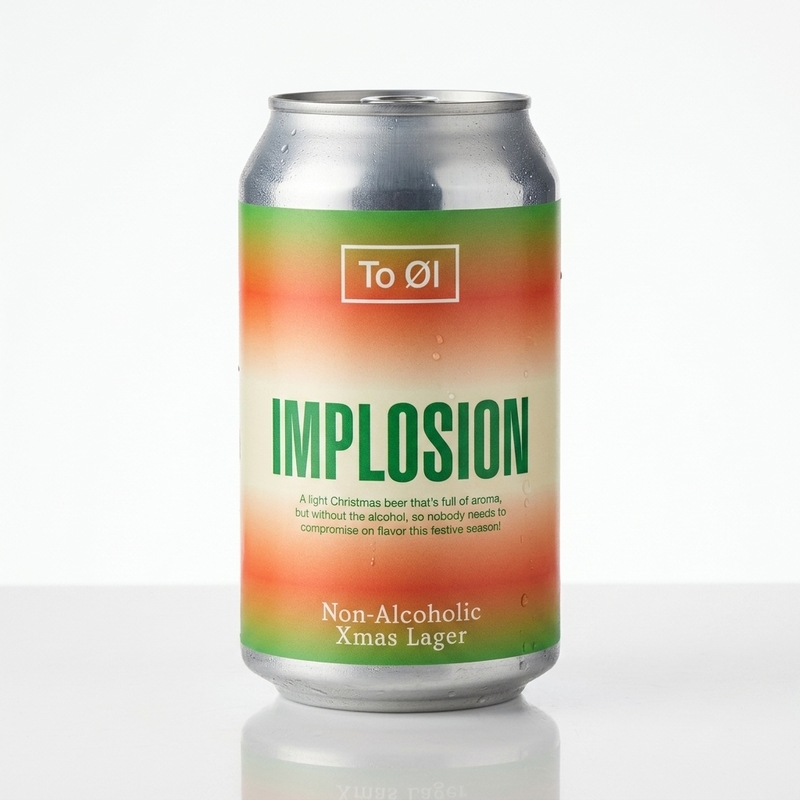 Implosion Xmas - To Øl CPH Non-Alcoholic Beer 330ml - 2