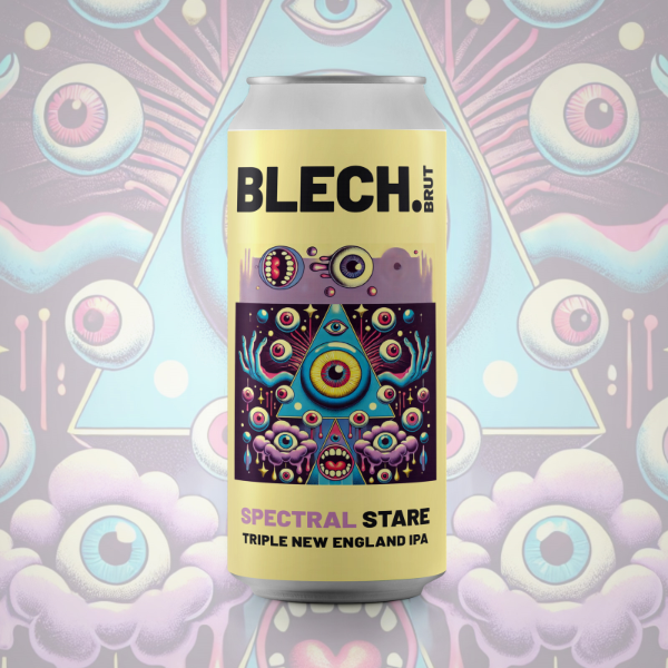Spectral Stare - Blech.Brut IPA - Triple New England / Hazy 440ml - 1