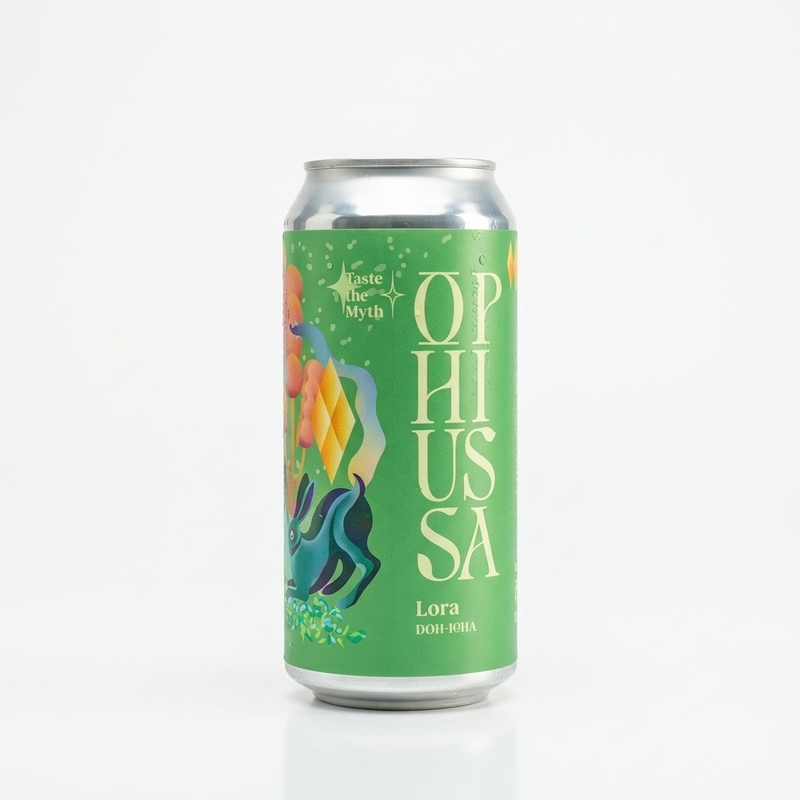 Lora - Ophiussa Brewing Co. IPA - Imperial / Double New England / Hazy 440ml - 1