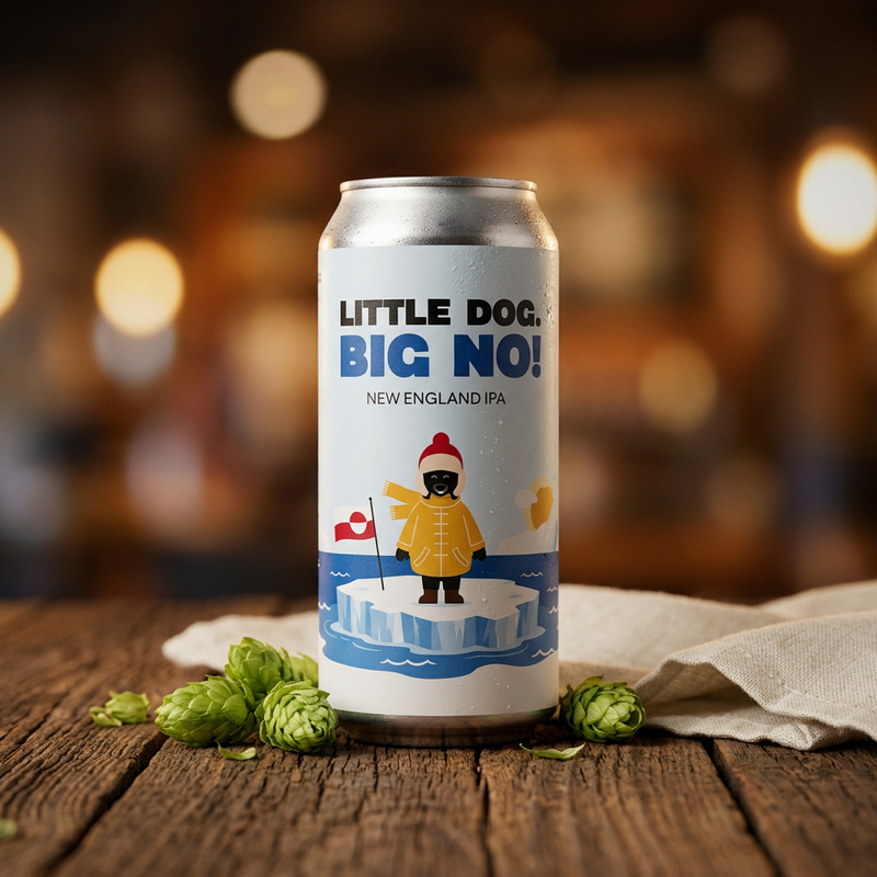 Little Dog. Big No. - Lieber Waldi IPA - New England / Hazy 440ml - 1