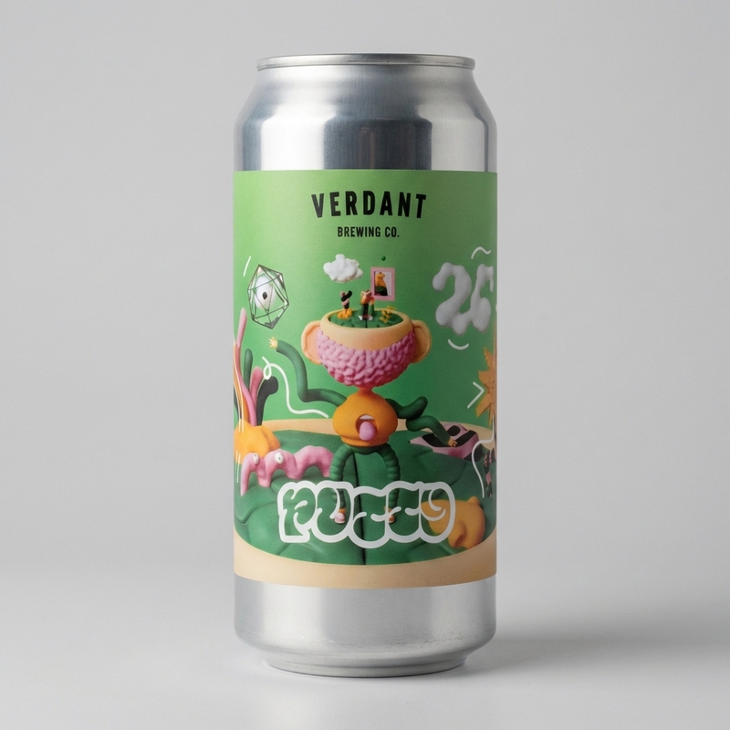 Putty - Verdant Brewing Co IPA - Imperial / Double New England / Hazy 440ml - 1