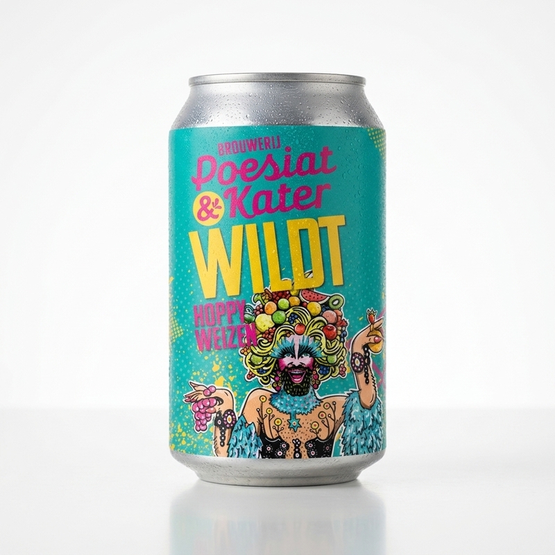 Wildt - Brouwerij Poesiat & Kater Wheat Beer - Hopfenweisse 330ml - 2