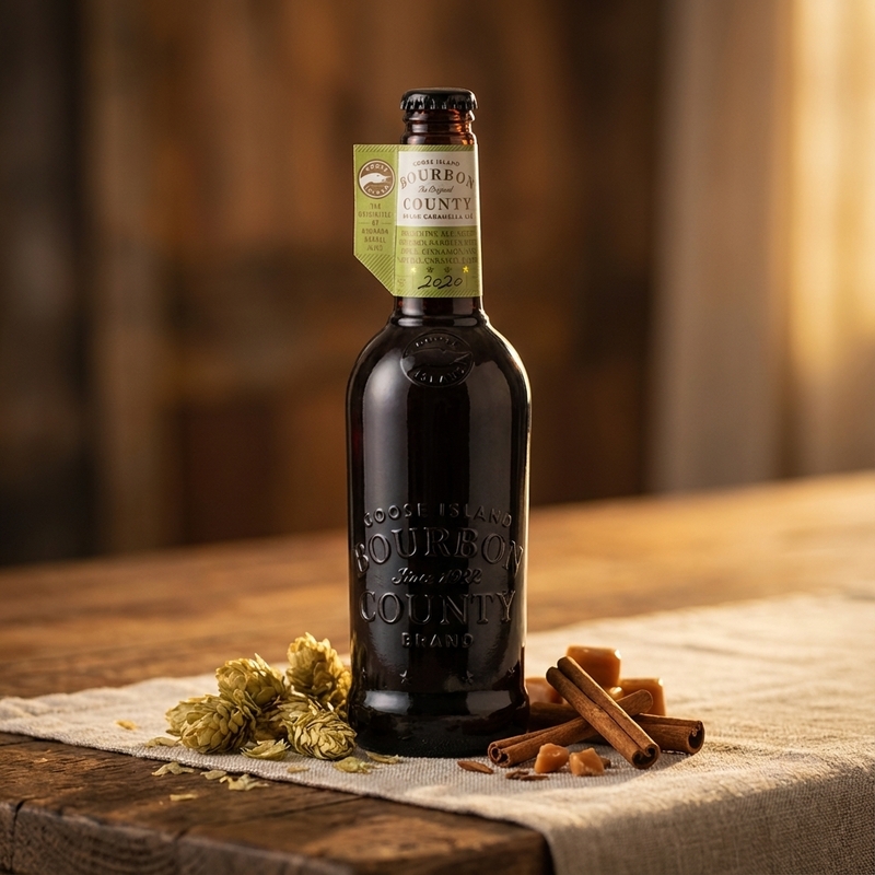 Bourbon County Brand Caramella Wheatwine (2020) - Goose Island Beer Co. Wheat Beer - Wheat Wine 500ml - 2