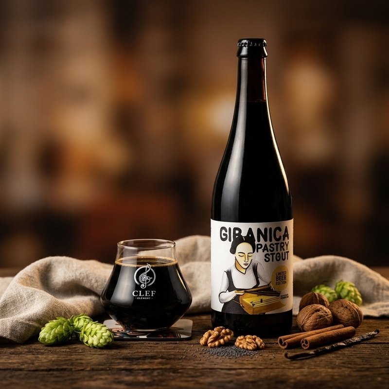 Gibanica - Clef Brewery Stout - Imperial / Double Pastry 375ml - 2