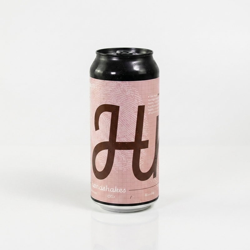 Handshakes (Hoppy People collab) - Neon Raptor Brewing Co. IPA - New England / Hazy 440ml - 1