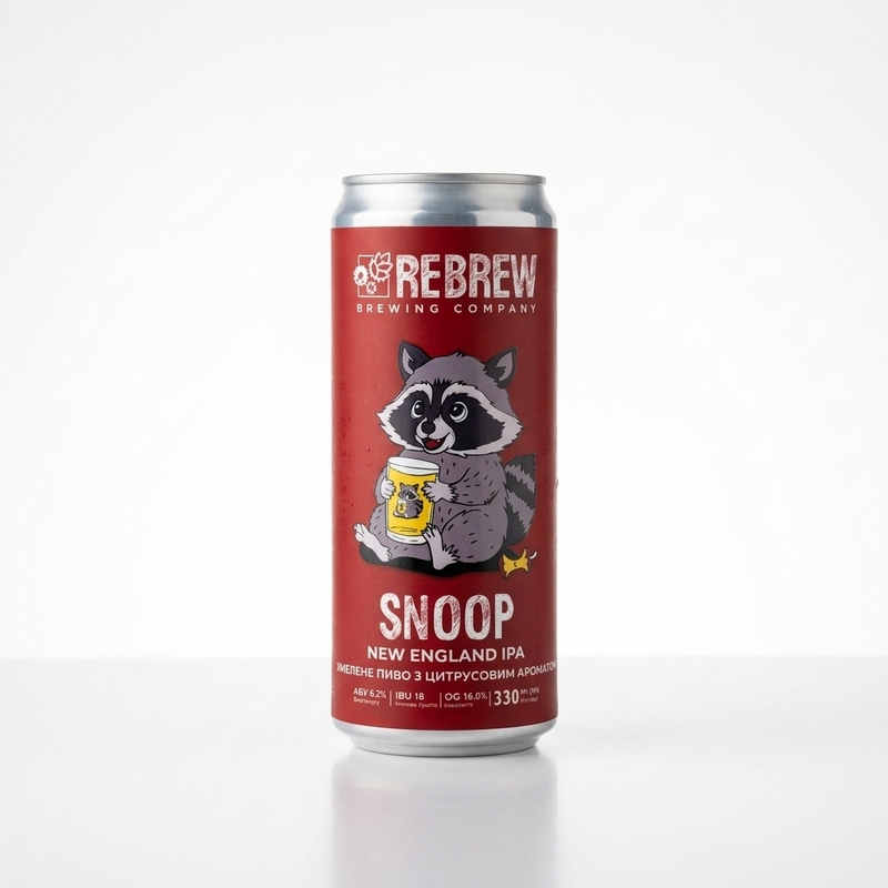 Snoop - Rebrew IPA - New England / Hazy 330ml - 1