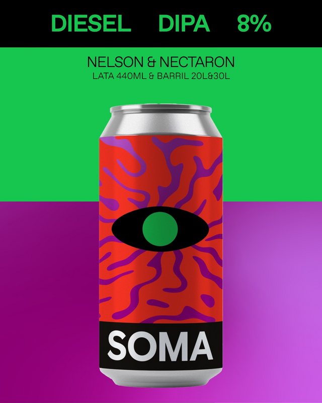 Diesel - SOMA Beer IPA - Imperial / Double New England / Hazy 440ml - 1