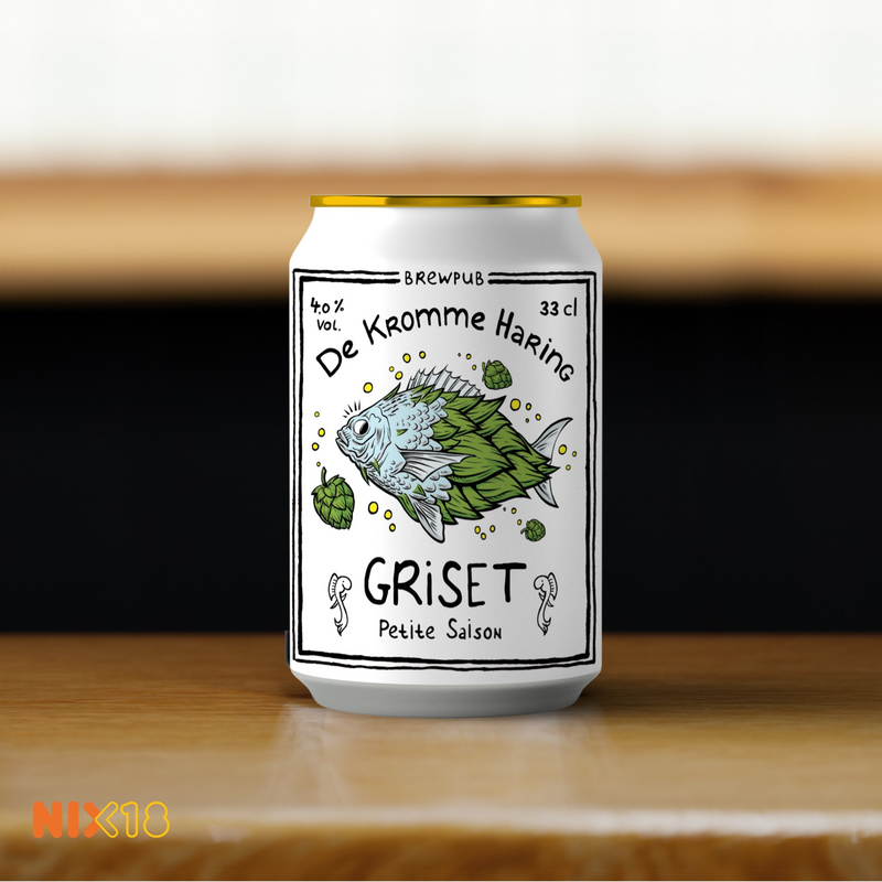 Griset - De Kromme Haring Farmhouse Ale - Saison 330ml - 1