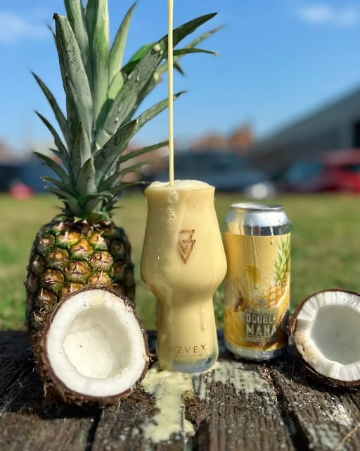 Double Mana - Pina Colada - Azvex Brewing Company Sour - Smoothie / Pastry 440ml - 1