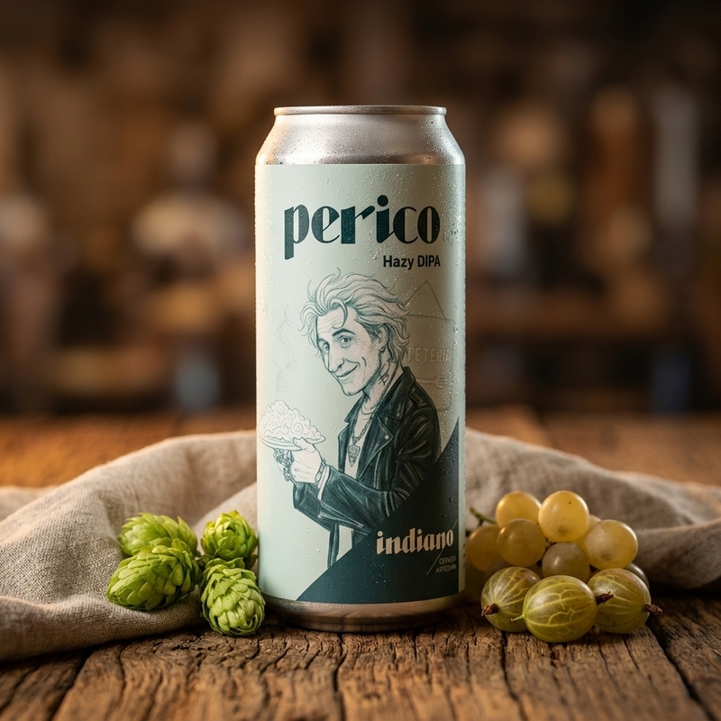 Perico - INDIANO IPA - Imperial / Double New England / Hazy 440ml - 1