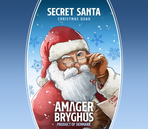Secret Santa - Amager Bryghus Belgian Quadrupel 440ml - 1